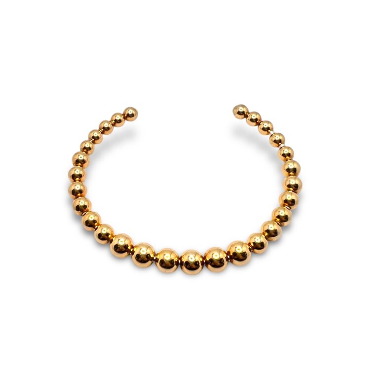 Bracciale Rigido Balls Oro