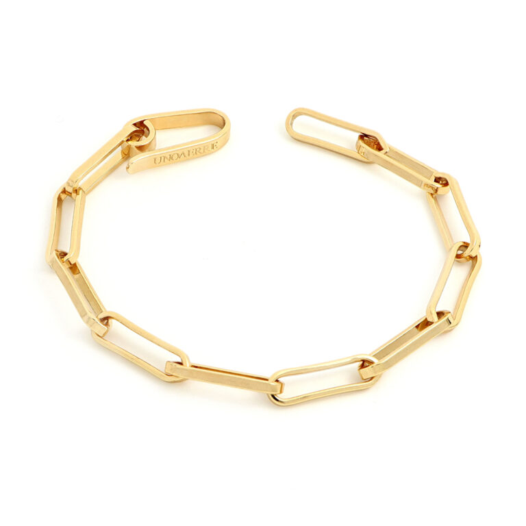 Bracciale in bronzo dorato