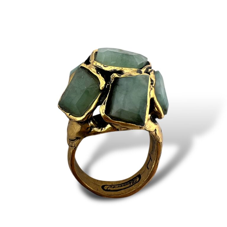 Anello Unic Crisoprasio